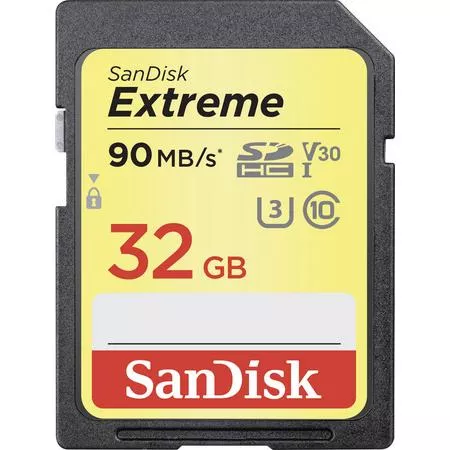 SanDisk SDHC UHS-I Card 32GB 90MB/s 600x